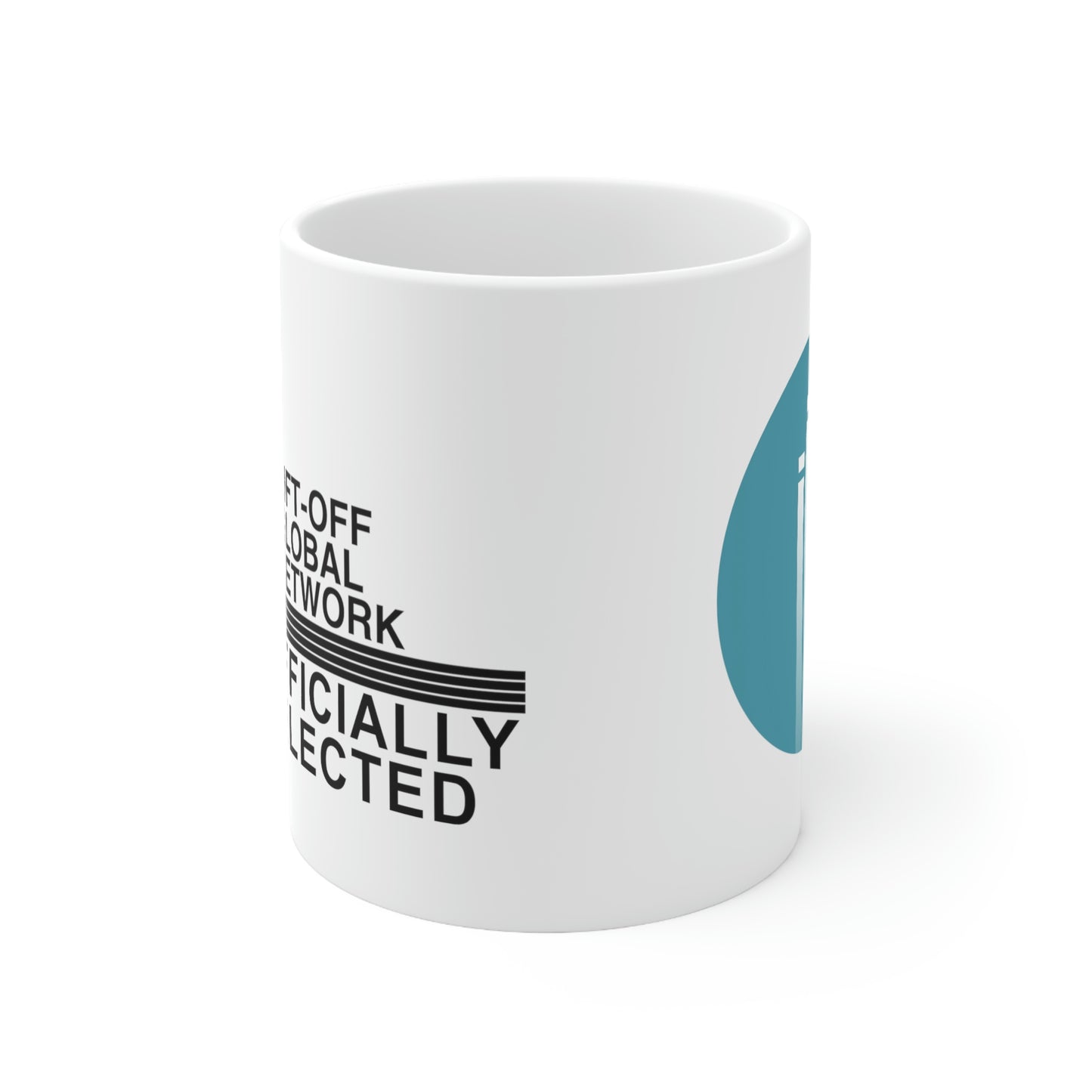 (UK) Officially Selected White Coffee Cup, 11oz