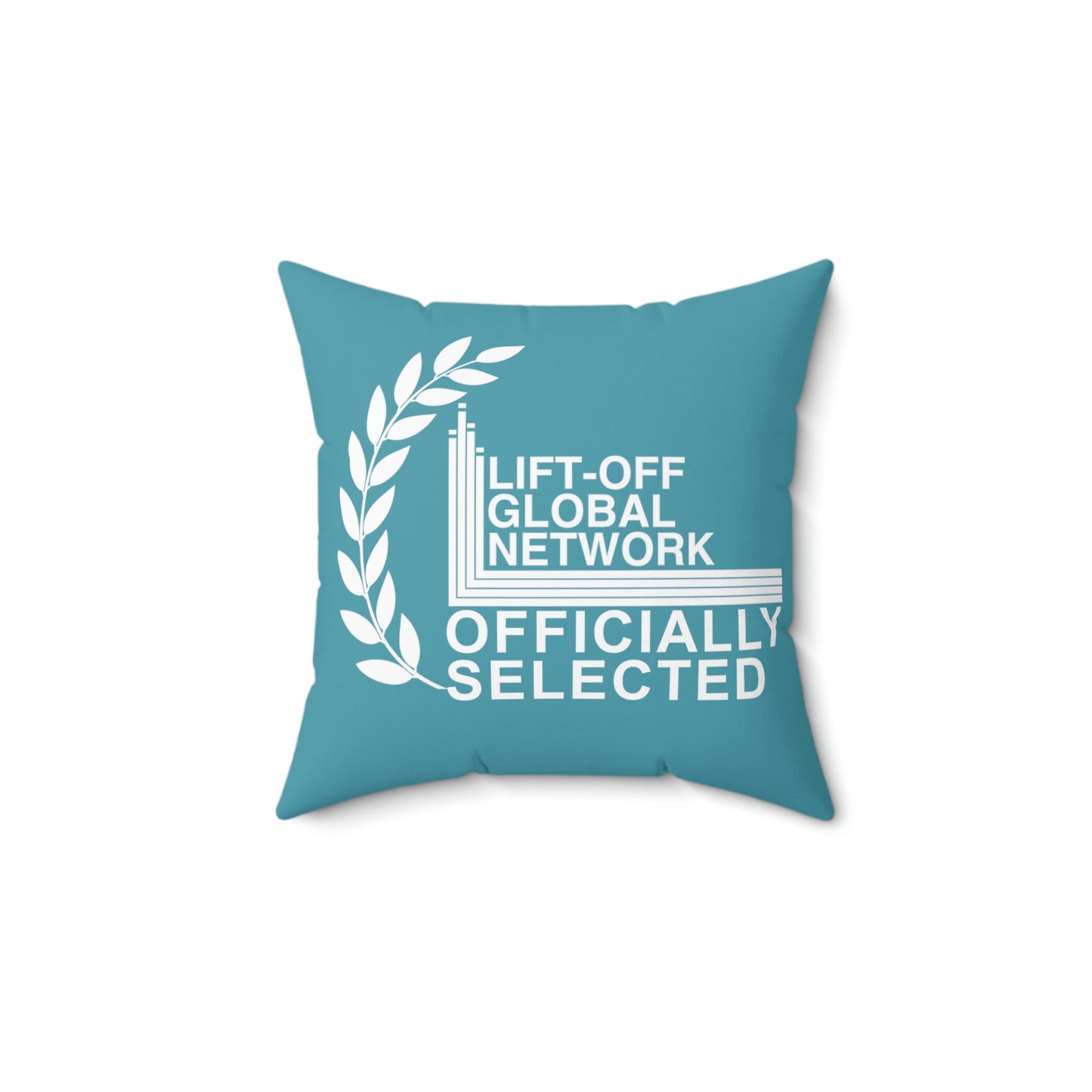 (US) Officially Selected - Spun Polyester Square Pillow