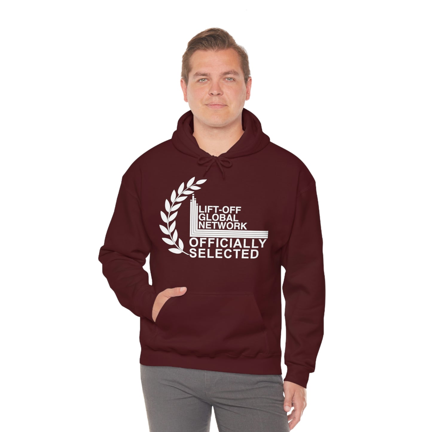 (EU) Officially Selected Front Brand Unisex Heavy Blend™ Hooded Sweatshirt