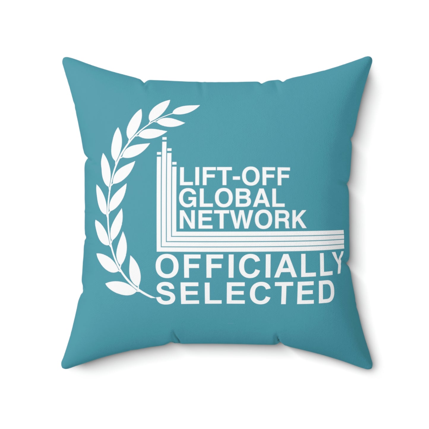 (US) Officially Selected - Spun Polyester Square Pillow