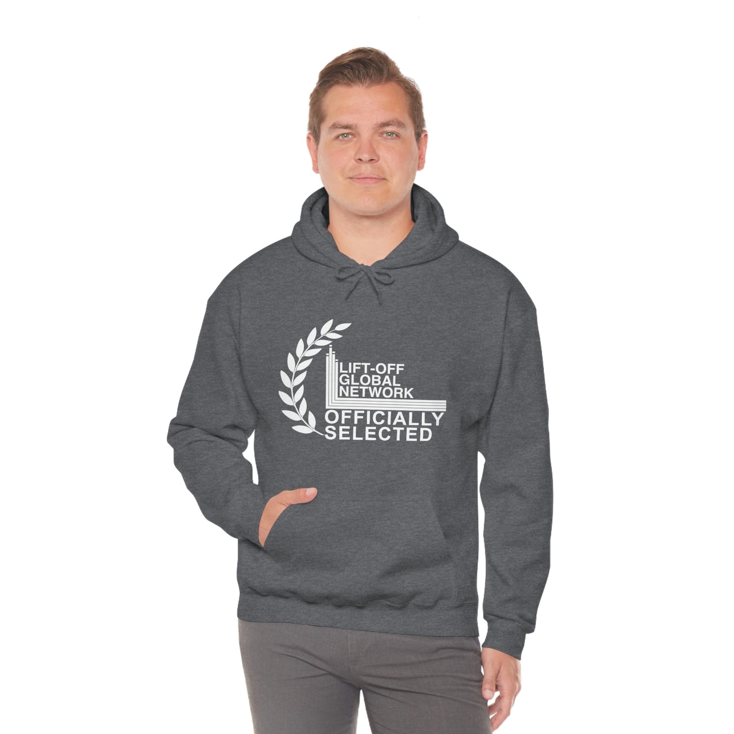 (US) Officially Selected Front Brand Unisex Heavy Blend™ Hooded Sweatshirt