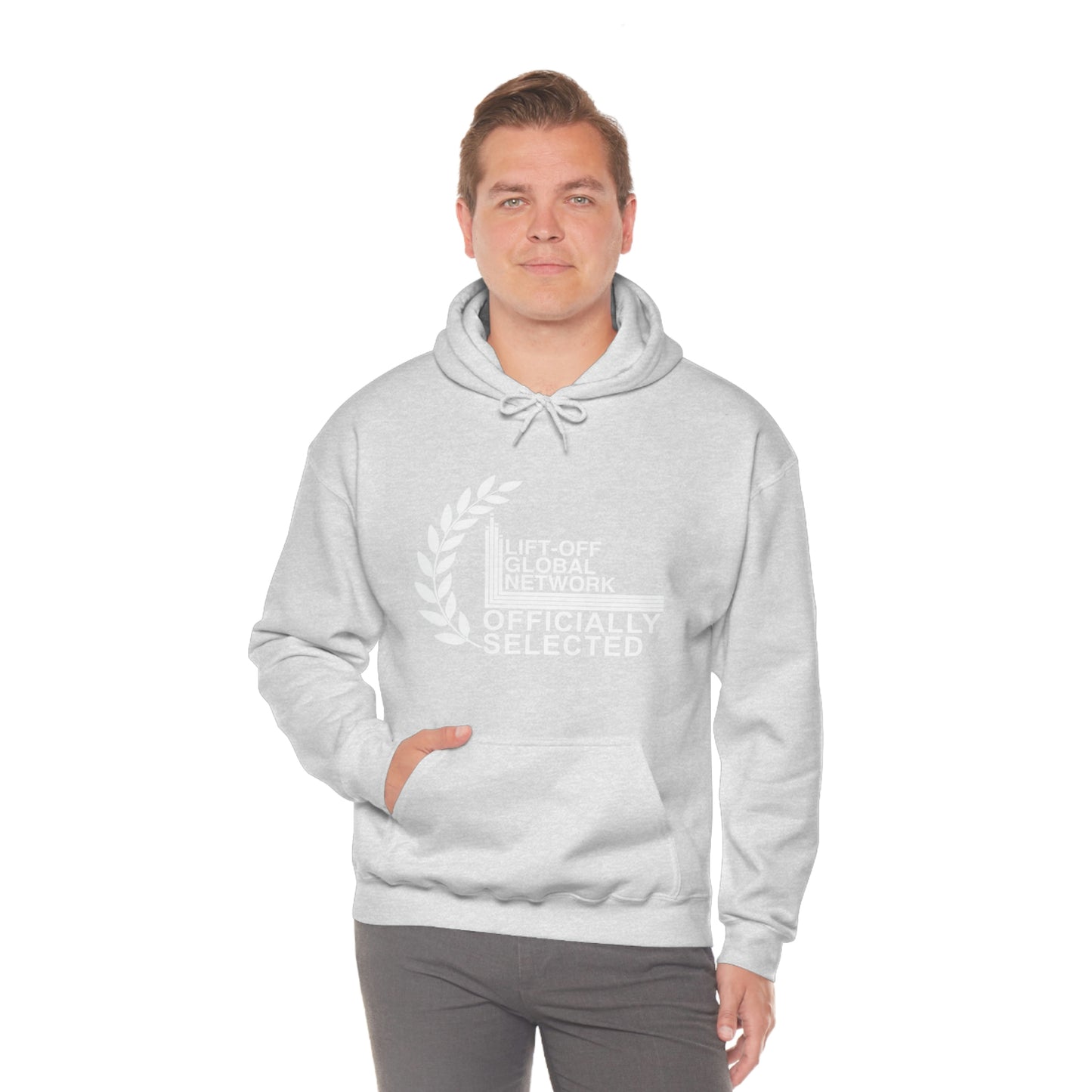 (US) Officially Selected Front Brand Unisex Heavy Blend™ Hooded Sweatshirt