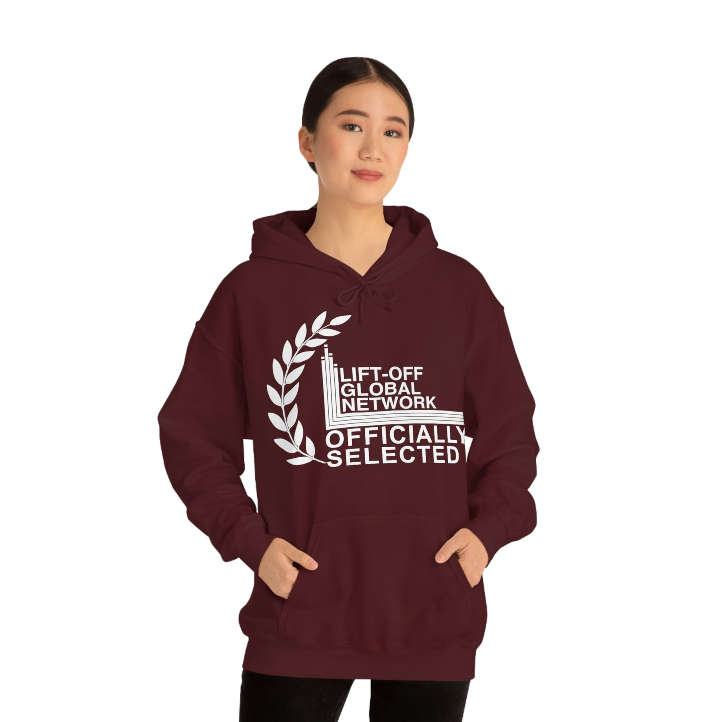 (EU) Officially Selected Front Brand Unisex Heavy Blend™ Hooded Sweatshirt