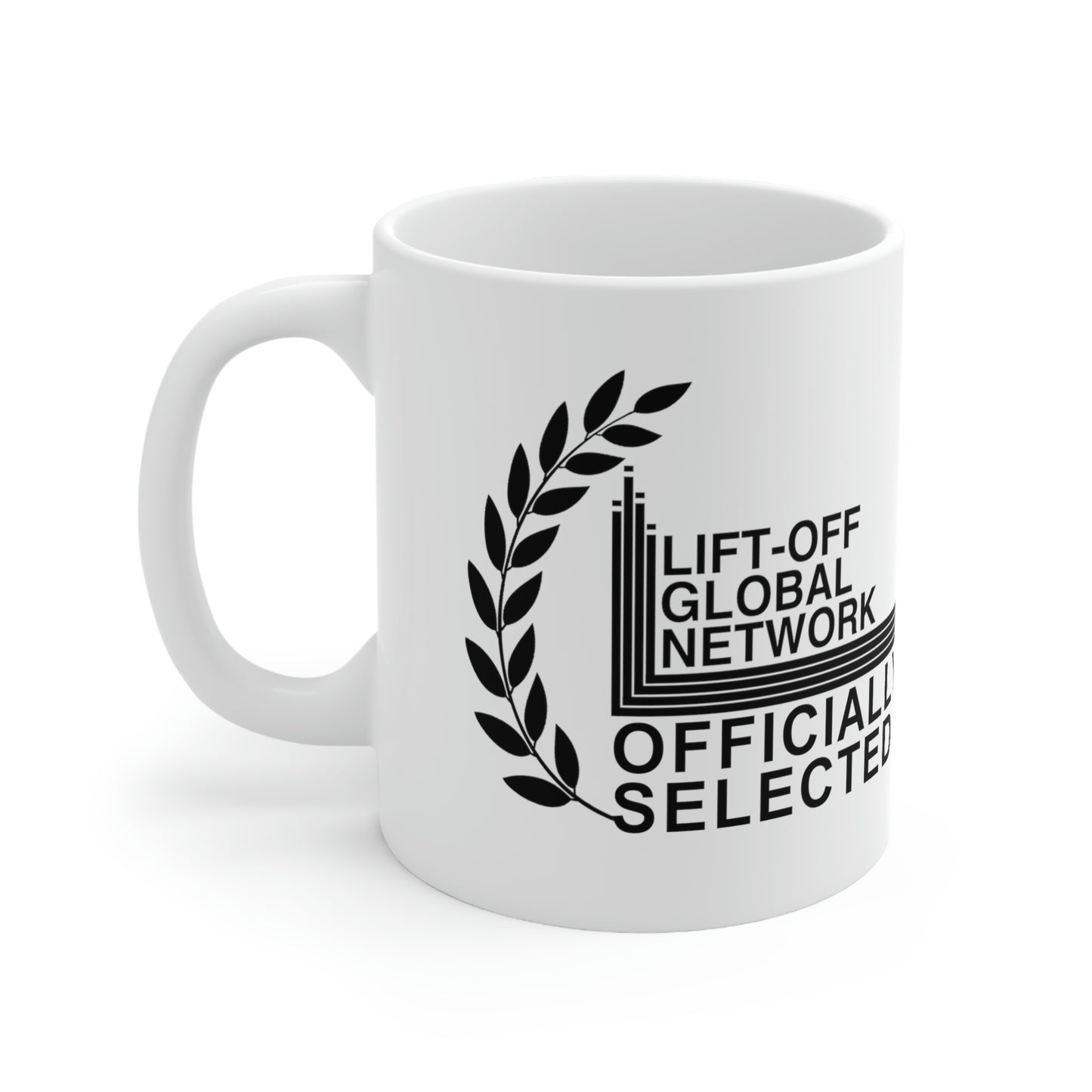 (UK) Officially Selected White Coffee Cup, 11oz