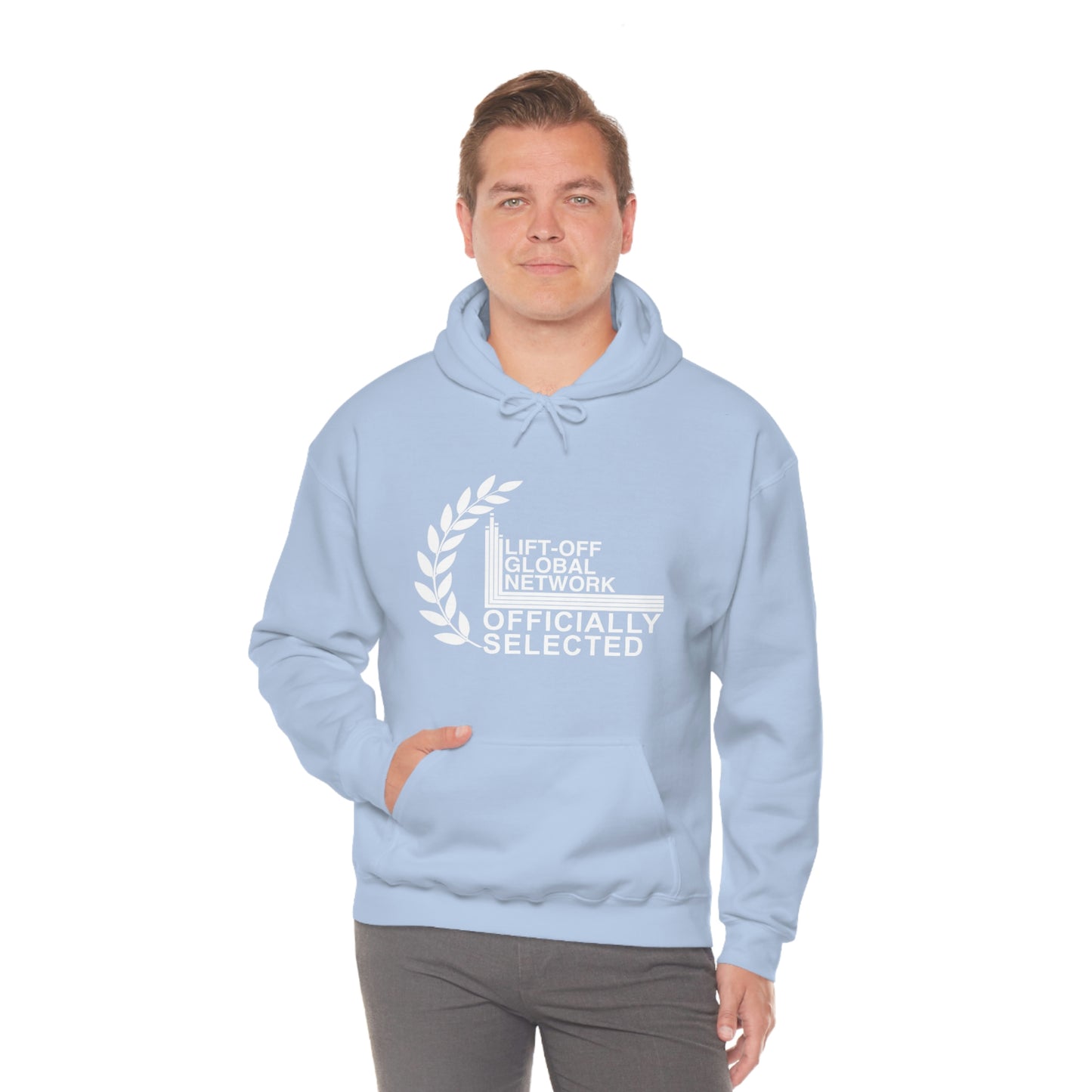 (US) Officially Selected Front Brand Unisex Heavy Blend™ Hooded Sweatshirt