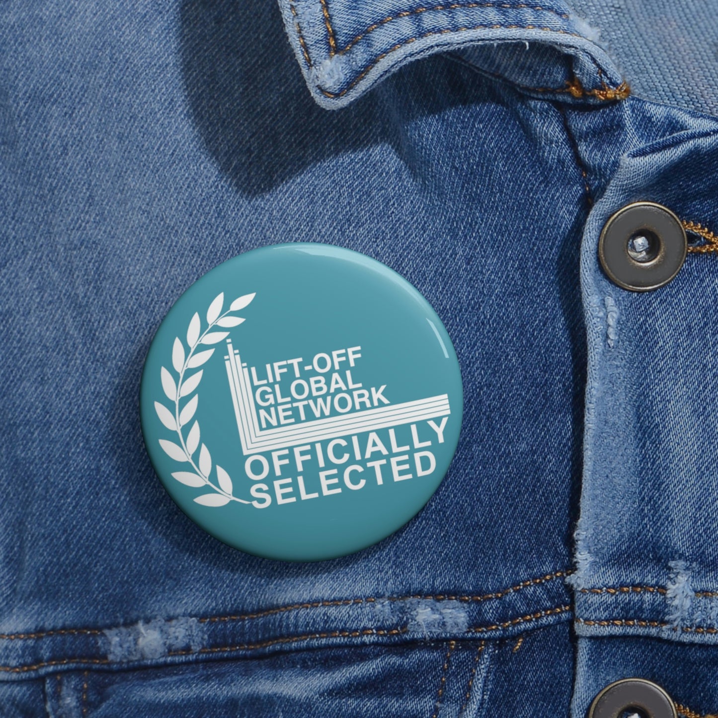 (World) Officially Selected - Pin Buttons