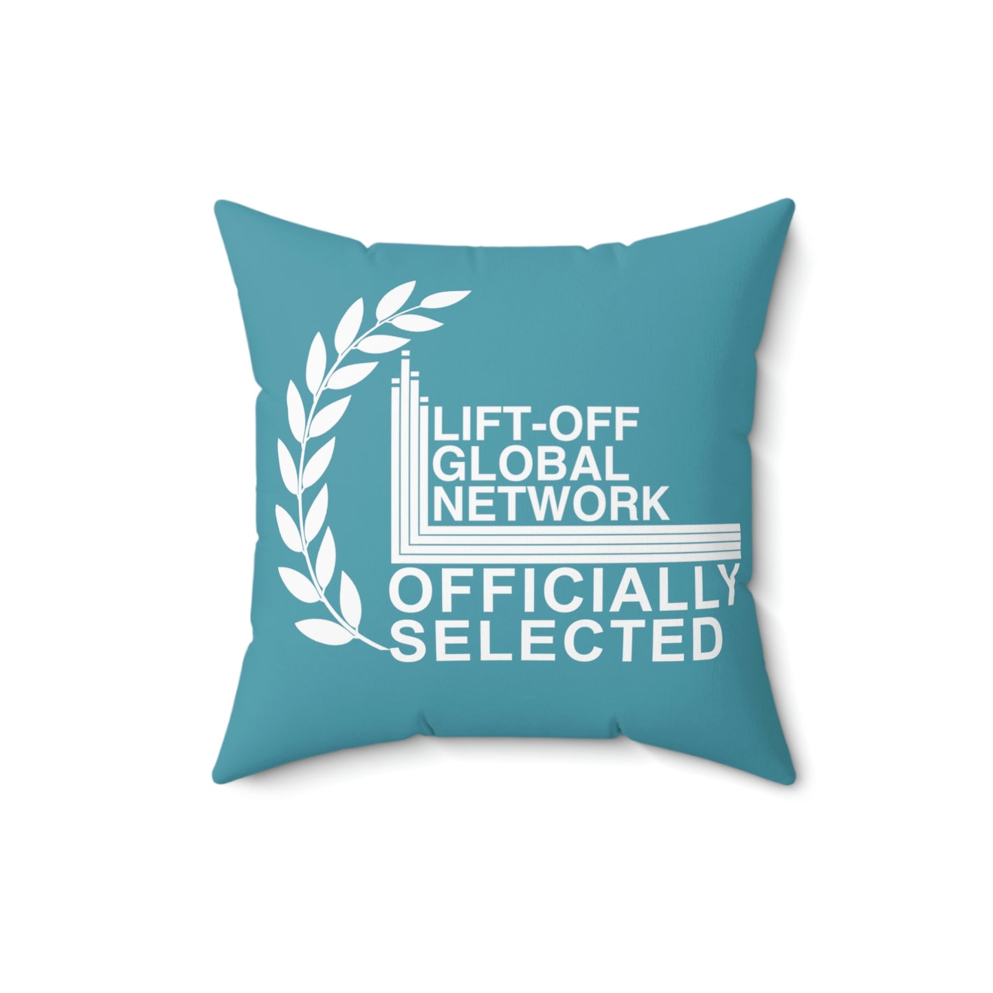 (US) Officially Selected - Spun Polyester Square Pillow