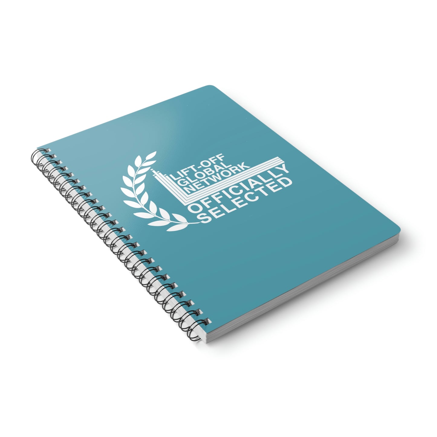 (UK) Officially Selected Wirobound Softcover Notebook, A5