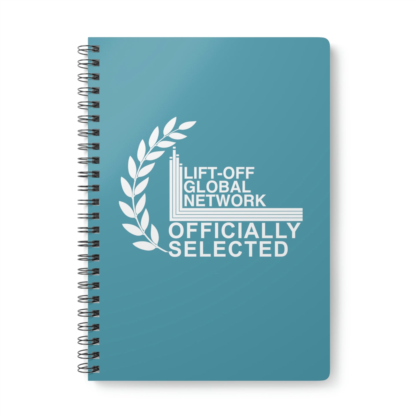 (UK) Officially Selected Wirobound Softcover Notebook, A5