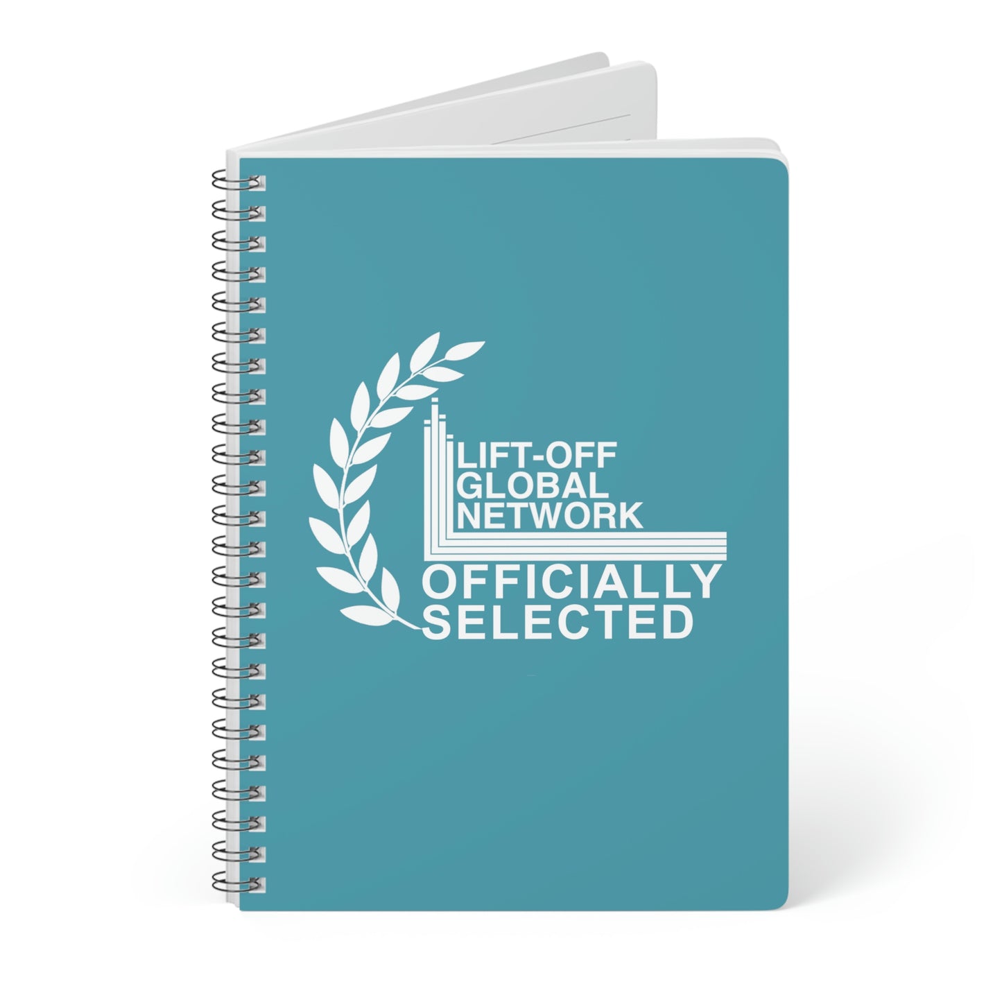 (UK) Officially Selected Wirobound Softcover Notebook, A5