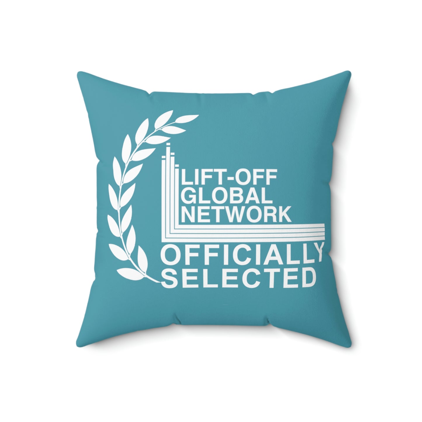 (US) Officially Selected - Spun Polyester Square Pillow